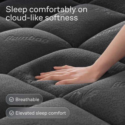 OrthoLuxe™ Bamboo Mattress Topper