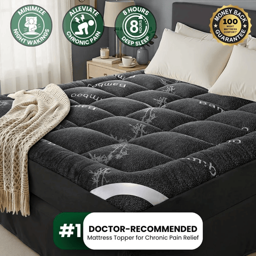 OrthoLuxe™ Bamboo Mattress Topper