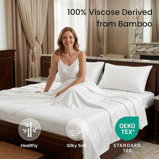 ResortLuxe™ 100% Bamboo Viscose Cooling Sheet Set