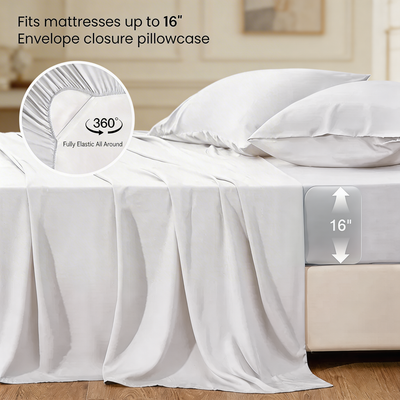 ResortLuxe™ 100% Bamboo Viscose Cooling Sheet Set