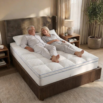 ResortLuxe™ Premium Quilted 1000GSM Extra Thick Mattress Topper
